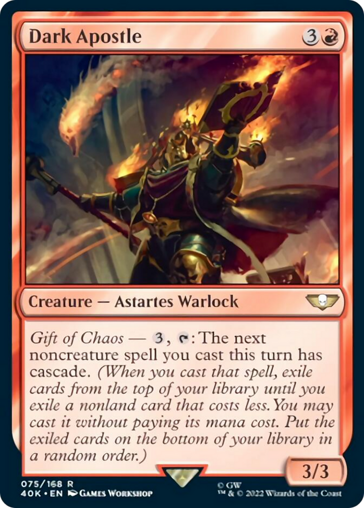 Dark Apostle (Surge Foil) [Warhammer 40,000] 
