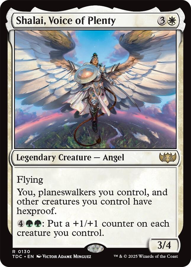 Shalai, Voice of Plenty [Tarkir: Dragonstorm Commander]