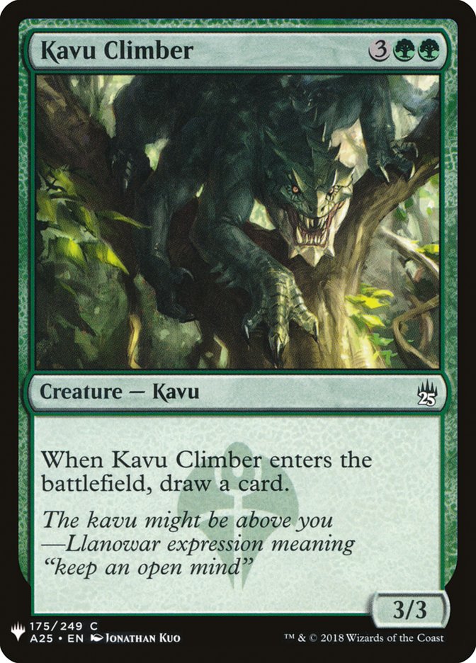 Kavu Climber [Mystery Booster] 
