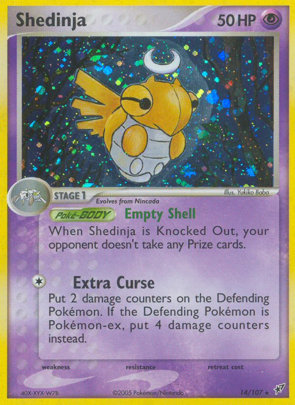 Shedinja (14/107) [EX: Deoxys] 