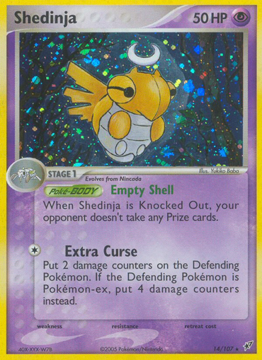Shedinja (14/107) [EX: Deoxys] 