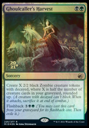 Ghoulcaller's Harvest [Innistrad: Midnight Hunt Prerelease Promos] 