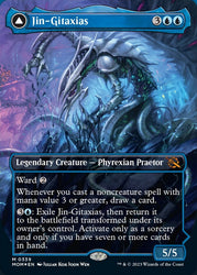 Jin-Gitaxias // The Great Synthesis (Borderless Alternate Art) [March of the Machine] 