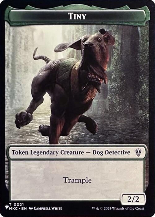 Tiny // City's Blessing Double-Sided Token [Secret Lair Drop Series]