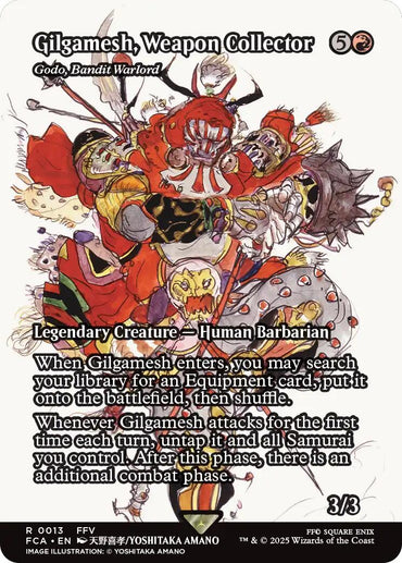 Gilgamesh, Weapon Collector - Godo, Bandit Warlord (Showcase) [FINAL FANTASY : Through the Ages]