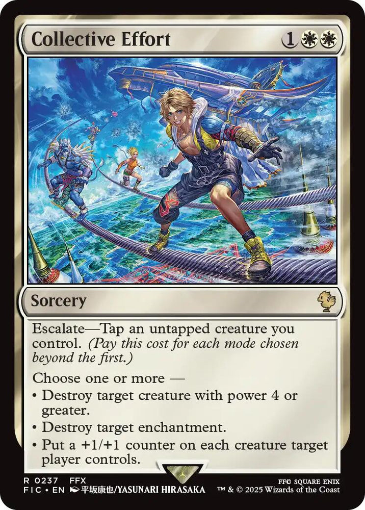 Collective Effort (Surge Foil) [FINAL FANTASY Commander]