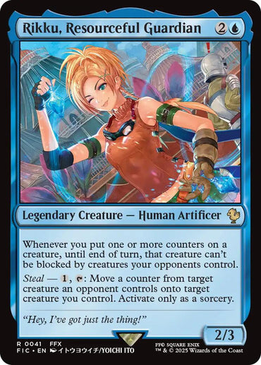 Rikku, Resourceful Guardian (Surge Foil) [FINAL FANTASY Commander]