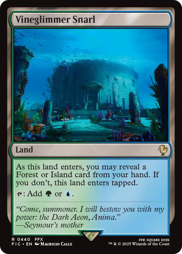 Vineglimmer Snarl (Surge Foil) [FINAL FANTASY Commander]