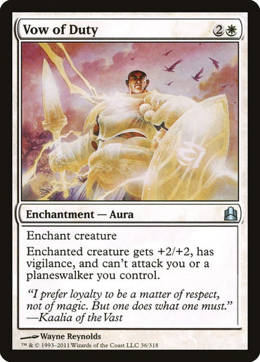 Vow of Duty [Commander 2011] 