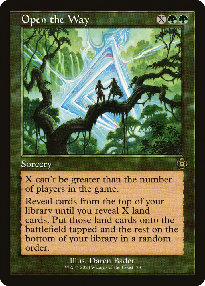 Open the Way (Retro) [March of the Machine: The Aftermath] 