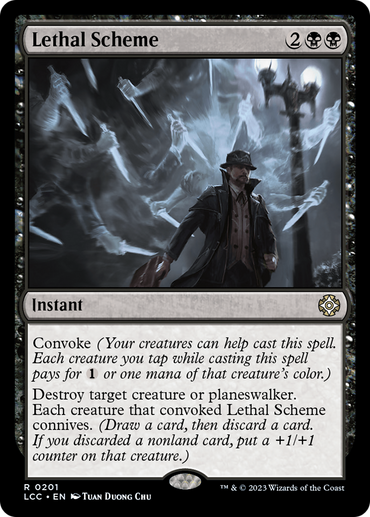 Lethal Scheme [The Lost Caverns of Ixalan Commander] 