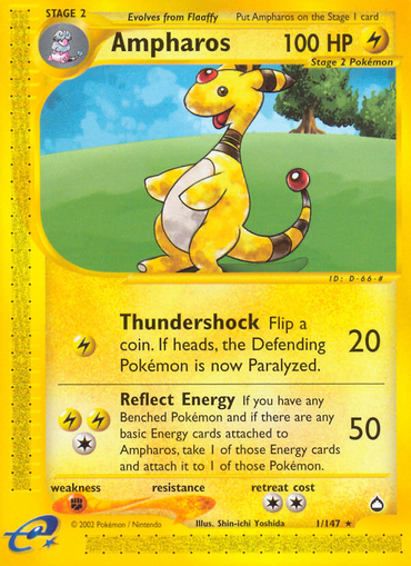 Ampharos (1/147) [Aquapolis] 