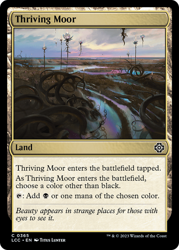 Thriving Moor [The Lost Caverns of Ixalan Commander] 