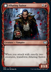 Alluring Suitor // Deadly Dancer (Showcase Fang Frame) [Innistrad: Crimson Vow] 