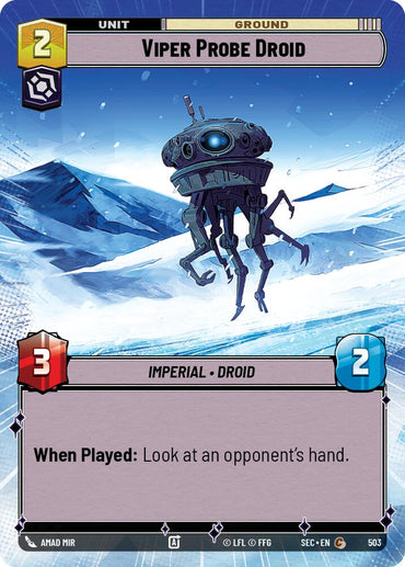 Viper Probe Droid (503) (Hyperspace) (503) [Secrets of Power]