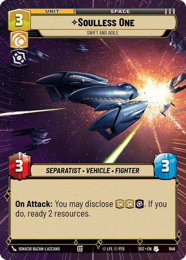 Soulless One - Swift and Agile (Hyperspace Foil) (946) (946) [Secrets of Power]