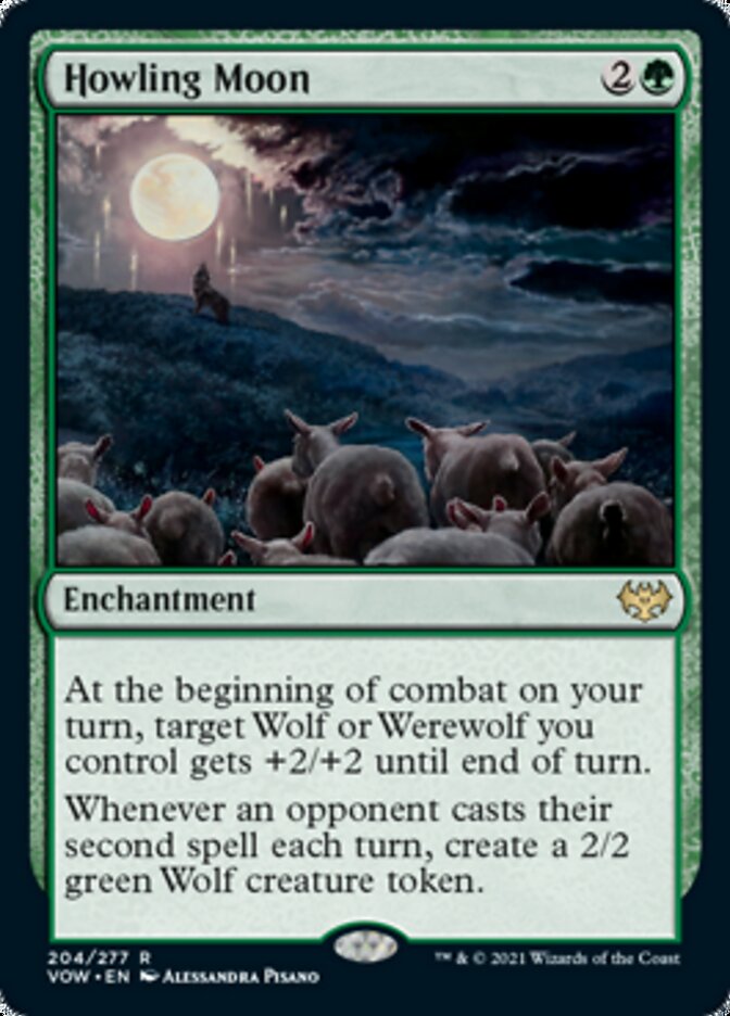 Howling Moon [Innistrad: Crimson Vow] 