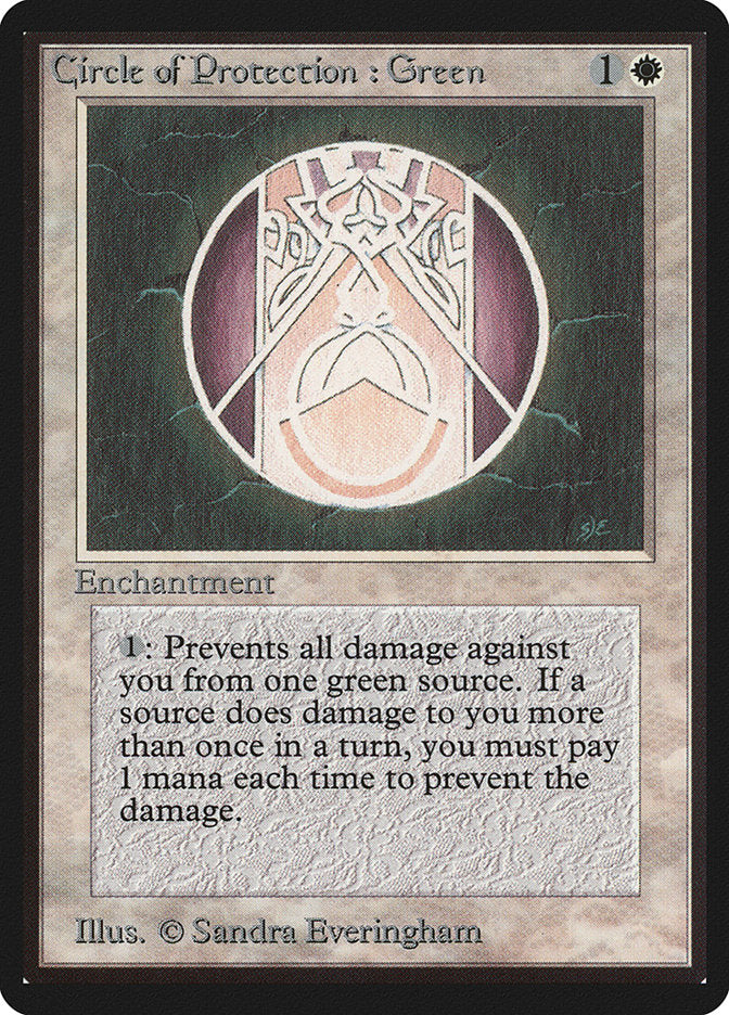 Circle of Protection: Green [Beta Edition] 