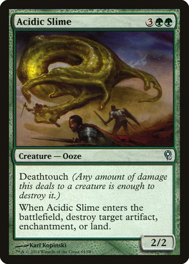 Acidic Slime [Duel Decks: Jace vs. Vraska] 