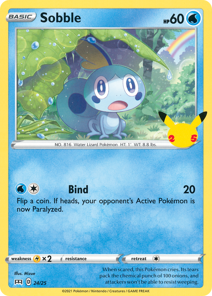 Sobble (24/25) [McDonald's 25th Anniversary] 