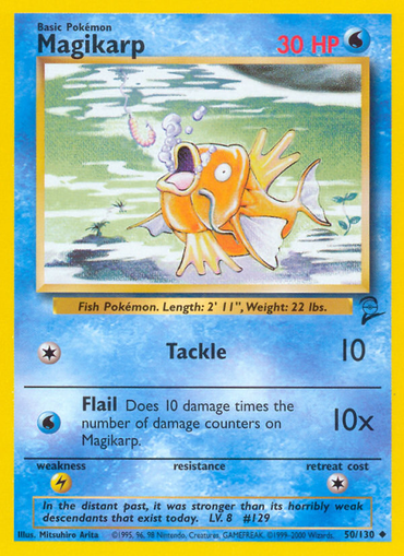 Magikarp (50/130) [Base Set 2] 
