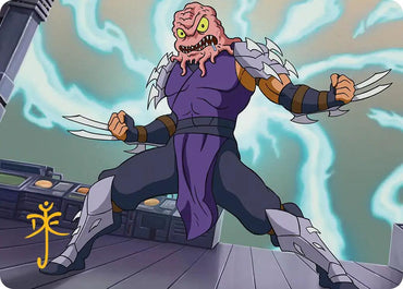 Krang & Shredder Art Card (Gold-Stamped Signature) [Teenage Mutant Ninja Turtles Art Series]