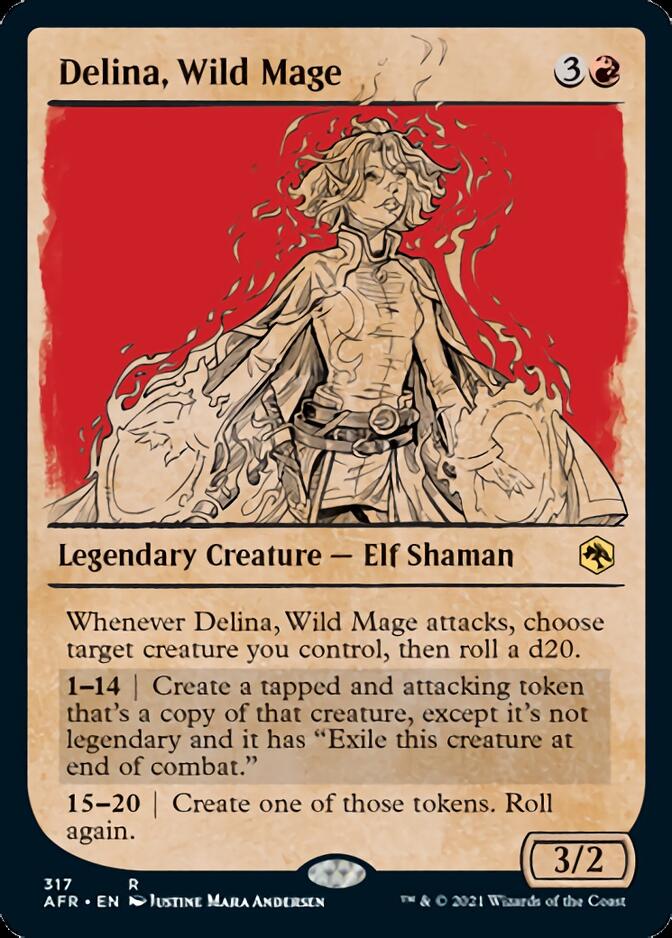 Delina, Wild Mage (Showcase) [Dungeons &amp; Dragons: Adventures in the Forgotten Realms] 