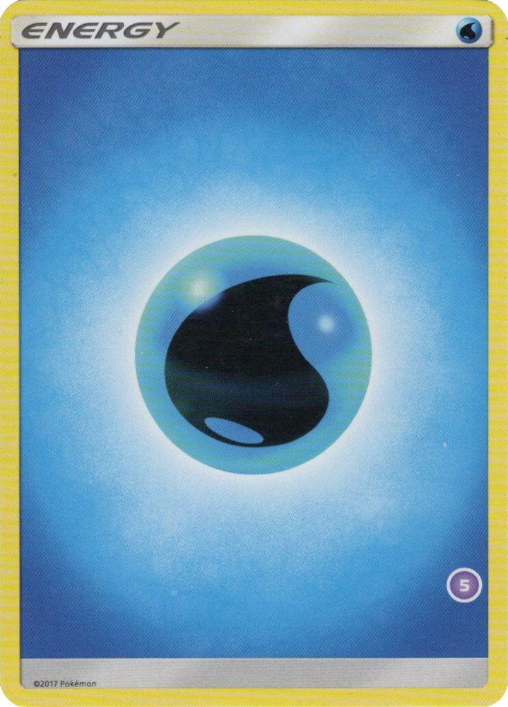 Water Energy (Exclusive Deck #5) [Sun &amp; Moon: Trainer Kit - Alolan Sandslash] 