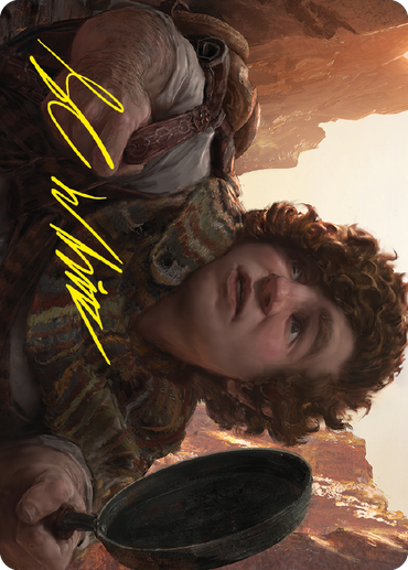 Sam, Loyal Attendant Art Card (Gold-Stamped Signature) [The Lord of the Rings: Tales of Middle-earth Art Series] 