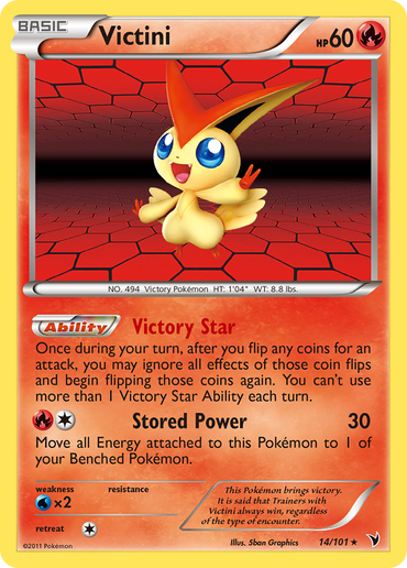 Victini (14/101) [Black &amp; White: Noble Victories] 