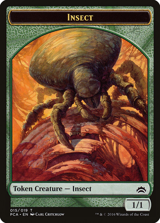 Insect Token [Planechase Anthology Tokens] 