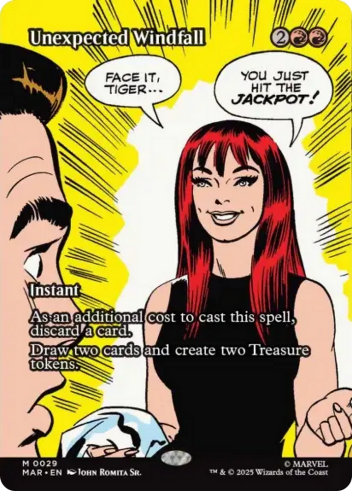 Unexpected Windfall (Borderless) [Marvel Universe: Eternal-Legal]