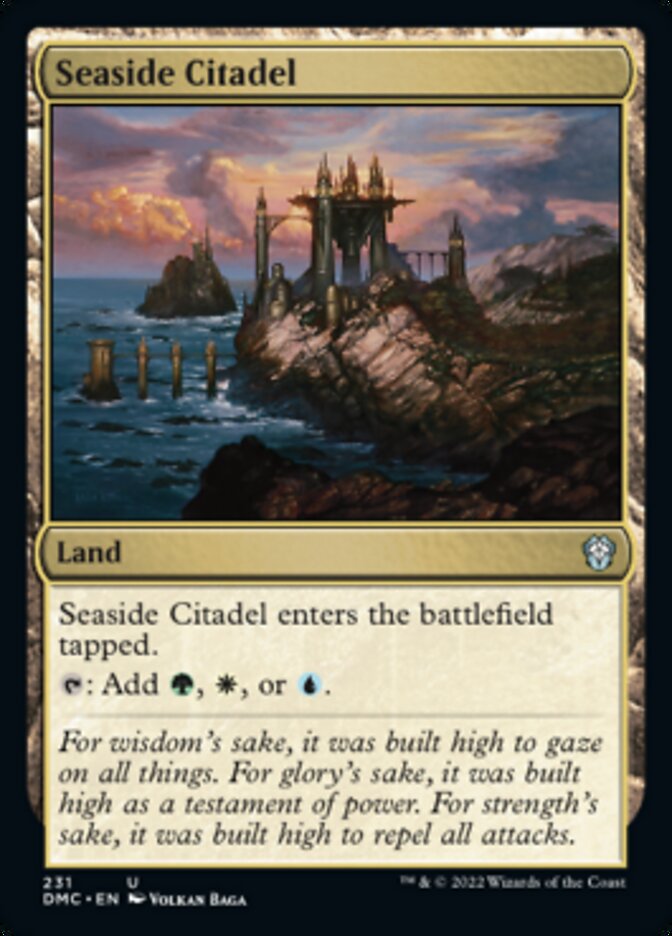 Seaside Citadel [Dominaria United Commander] 