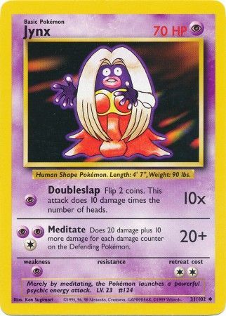 Jynx (31/102) [Base Set Unlimited] 