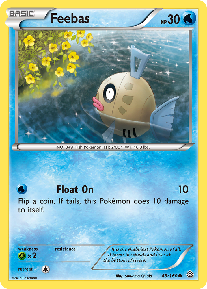 Feebas (43/160) [XY: Primal Clash] 