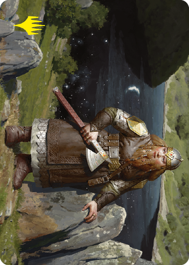 Mirrormere Guardian Art Card (Gold-Stamped Signature) [The Lord of the Rings: Tales of Middle-earth Art Series] 