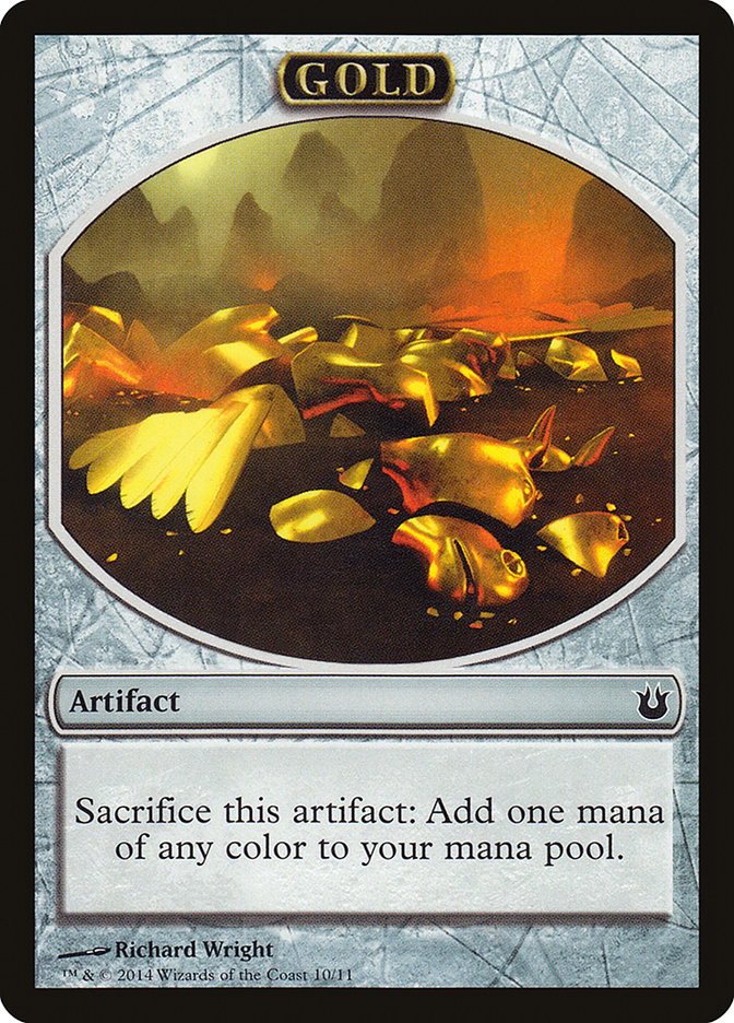 Gold Token [Born of the Gods Tokens] 