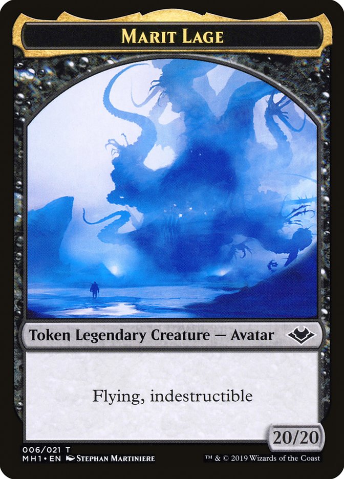 Soldier (004) // Marit Lage (006) Double-Sided Token [Modern Horizons Tokens] 