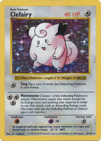 Clefairy (5/102) [Base Set Shadowless Unlimited] 