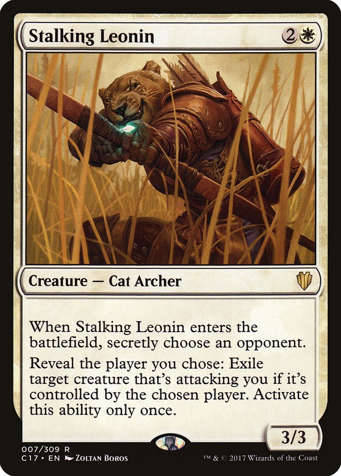 Stalking Leonin [Commander 2017] 