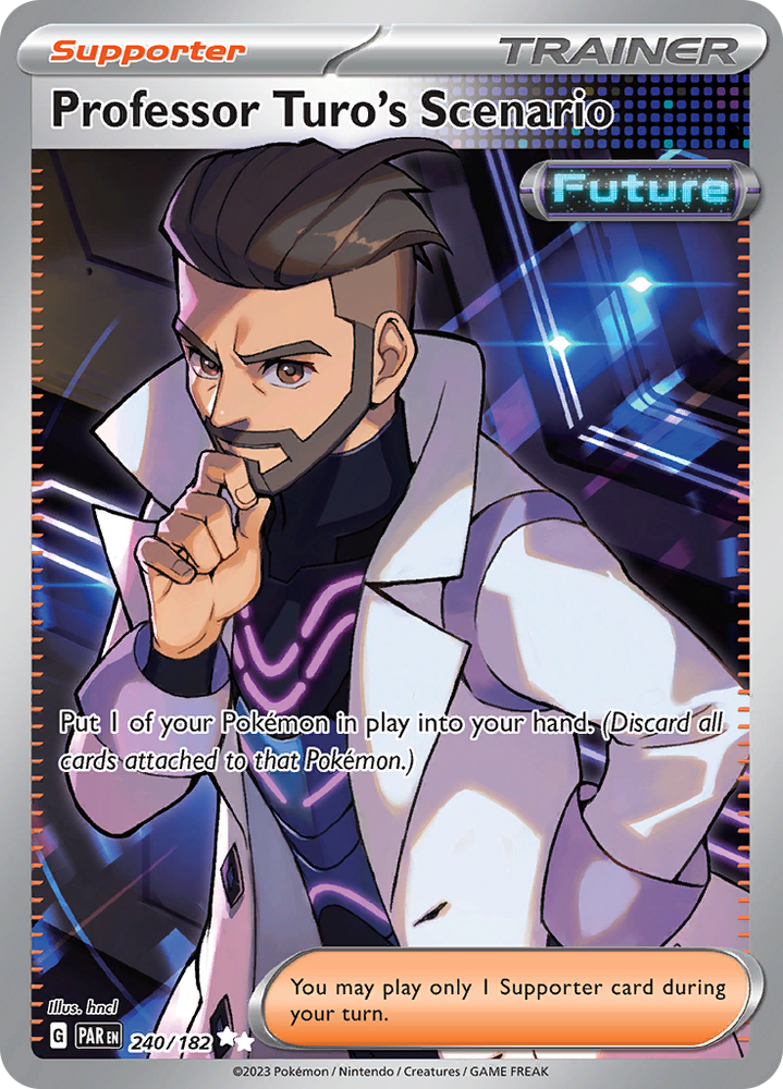 Professor Turo's Scenario (240/182) [Scarlet &amp; Violet: Paradox Rift] 