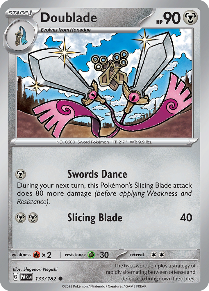 Doublade (133/182) [Scarlet &amp; Violet: Paradox Rift] 