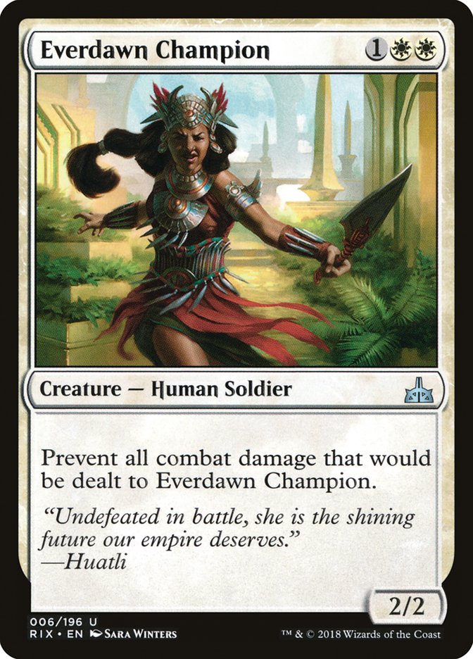 Everdawn Champion [Rivals of Ixalan] 