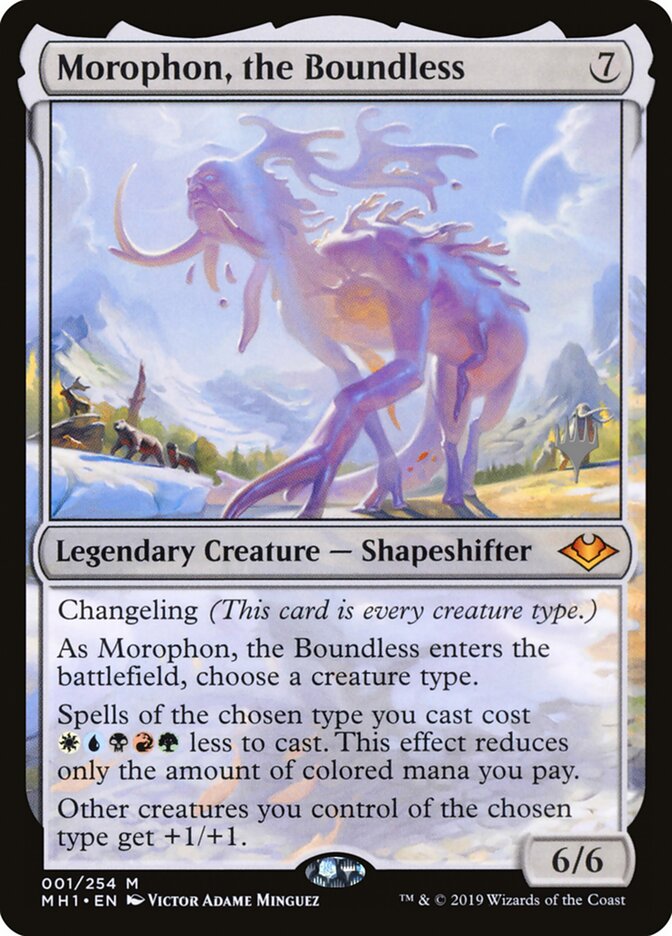 Morophon, the Boundless (Promo Pack) [Modern Horizons Promos] 