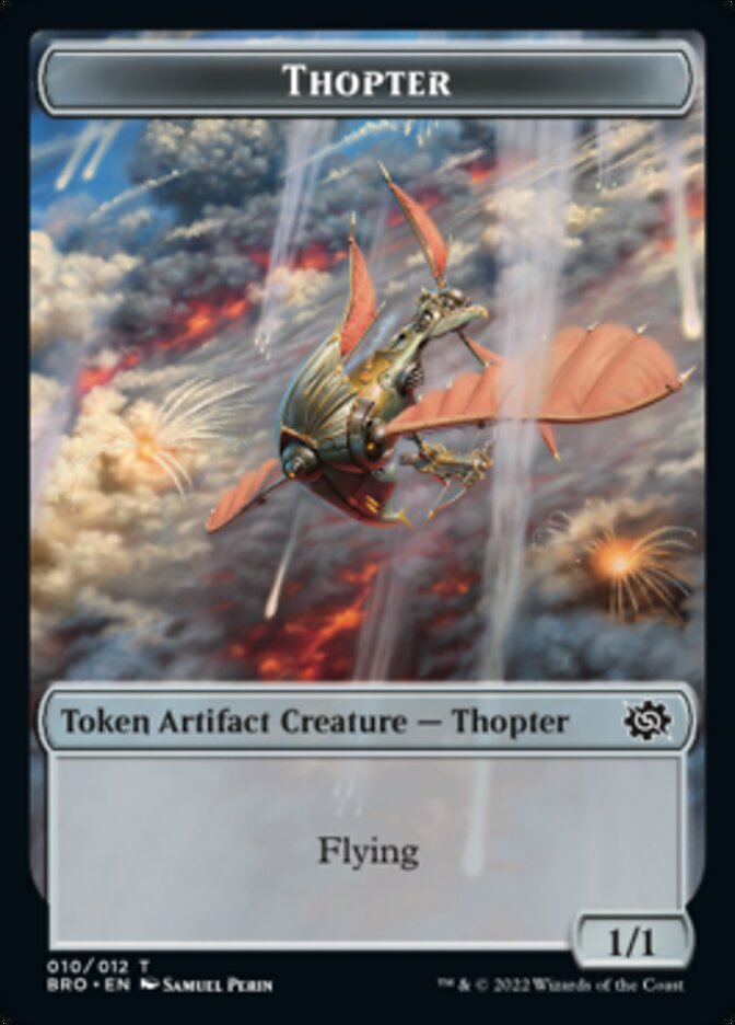 Thopter Token [The Brothers' War Tokens] 