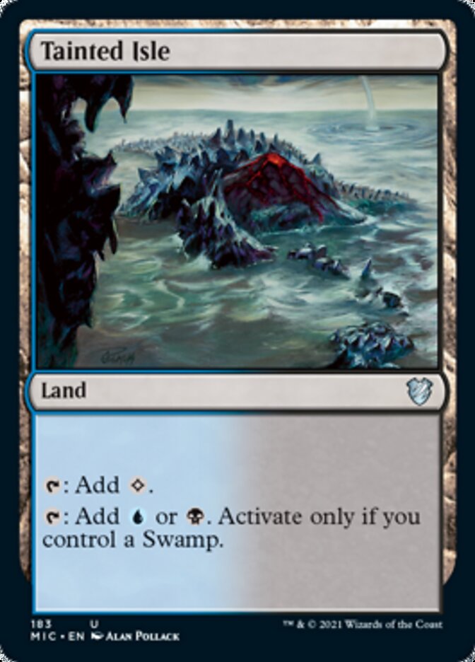 Tainted Isle [Innistrad: Midnight Hunt Commander] 