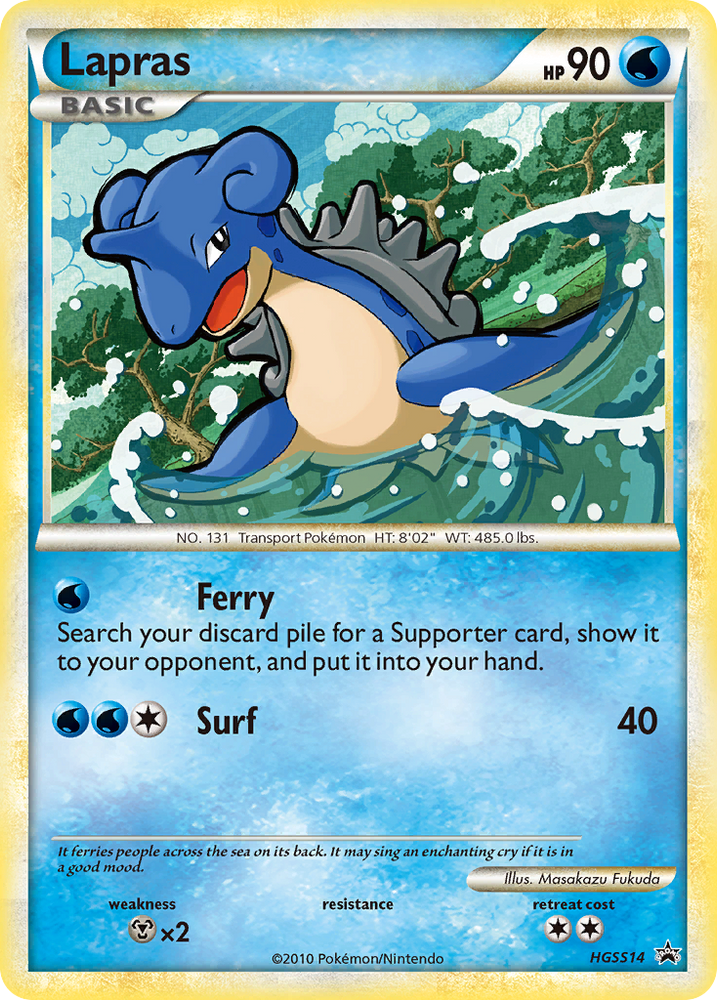Lapras (HGSS14) [HeartGold &amp; SoulSilver: Black Star Promos] 