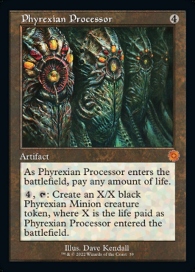 Phyrexian Processor (Retro) [The Brothers' War Retro Artifacts] 