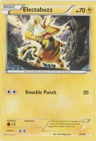 Electabuzz (23/30) [XY: Trainer Kit 3 - Pikachu Libre] 
