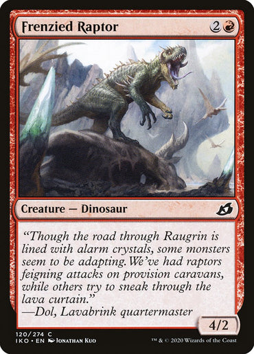 Frenzied Raptor [Ikoria: Lair of Behemoths] 